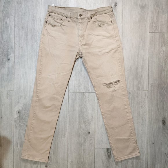 Levi's 511 Distressed Denim Jean - Picture 2 of 9